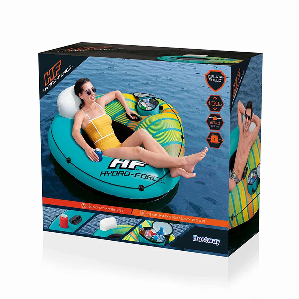 Bestway bouee gonflable avec poignees et refrigerateur hydra force 169x137 cm plage et piscine 43398 d140027737. Nous avons infusé Diaytar avec une dose massive de passion pour le produit. Contagieux : vous allez l'attraper.