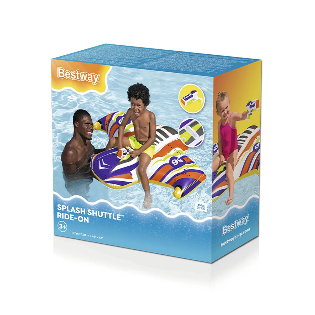 Bestway figure gonflable navire spatial avec poignee avec pistolet a eau 117x107cm 3 ans plage et piscine 41503 d140025150. Chez Diaytar, chaque achat est une expérience unique. Explorez notre sélection premium !