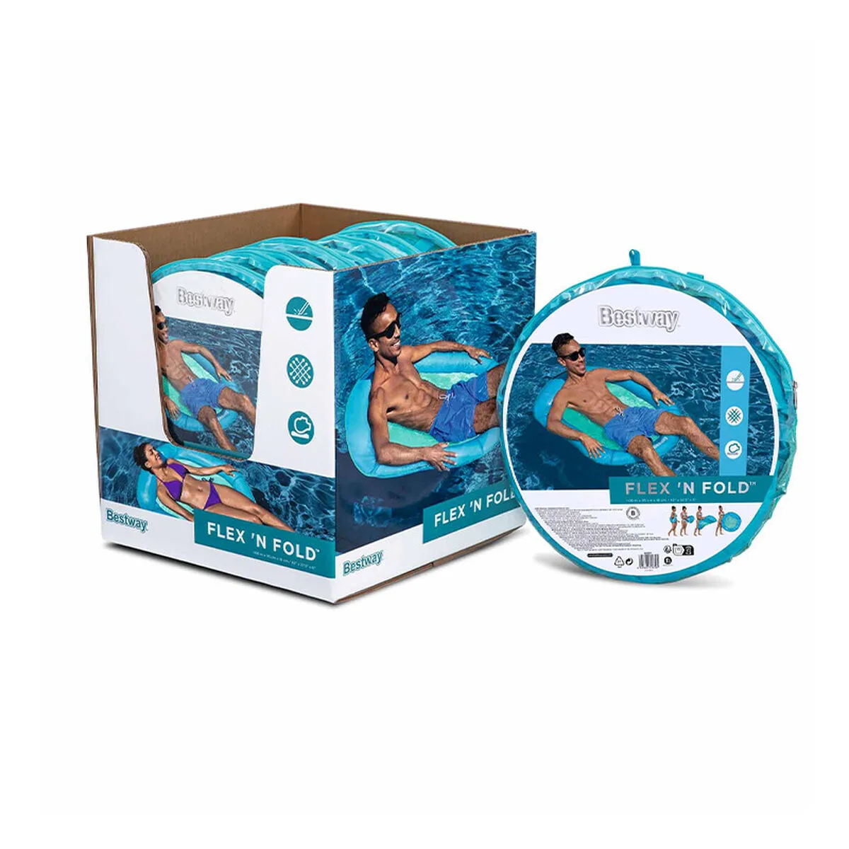 Bestway matelas gonflable flex n fold 106x95 cm plage et piscine 43551 d140028959. Diaytar, c'est votre éditeur de vie. Nous sélectionnons les produits qui deviendront les chapitres essentiels de votre quotidien.
