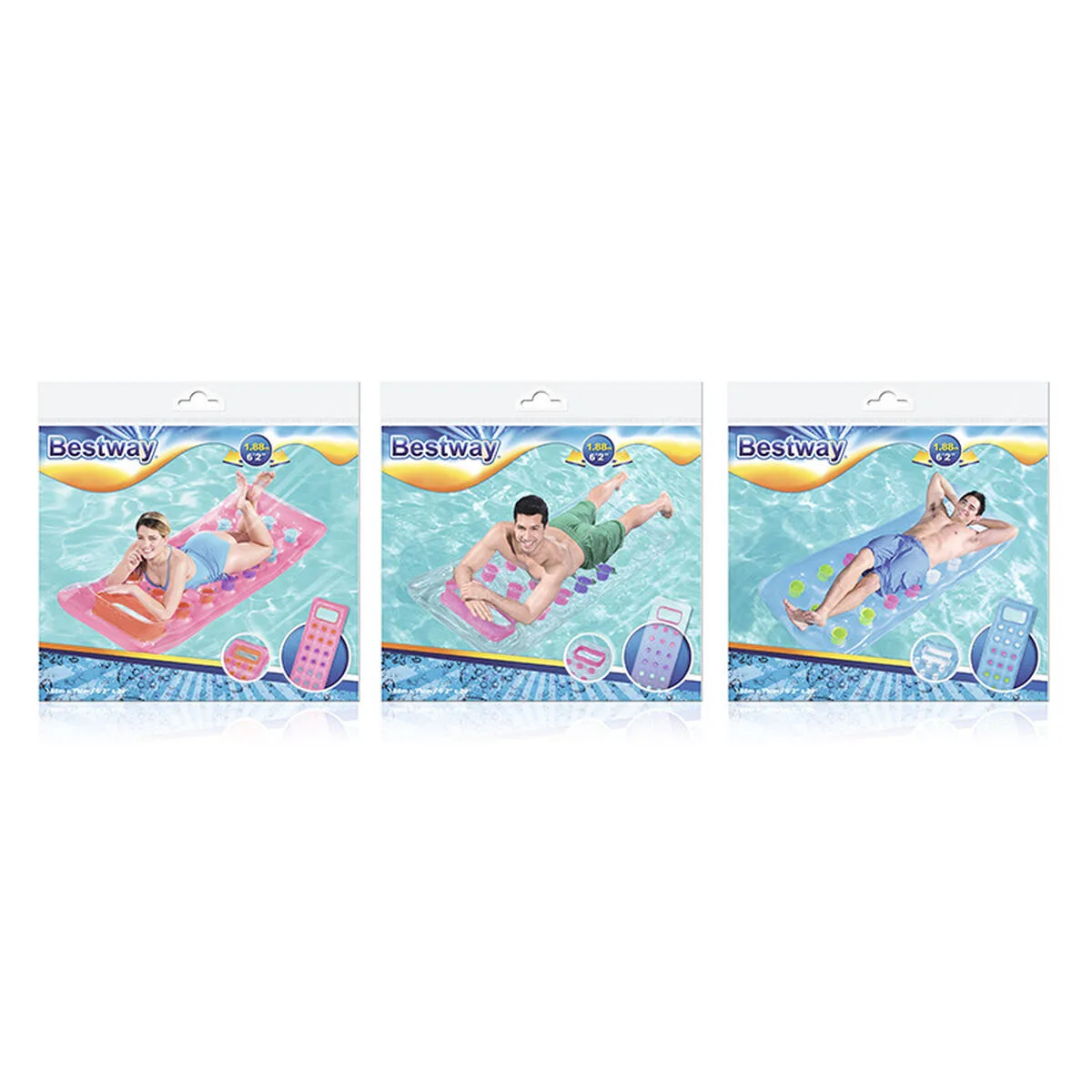 Bestway matelas gonflable verres avec hublot couleur assortie 188x71 cm plage et piscine 43040 d140026323. La recette Diaytar : un tiers de design, un tiers d'innovation, un tiers de fonctionnalité. Le tout saupoudré de tendance.