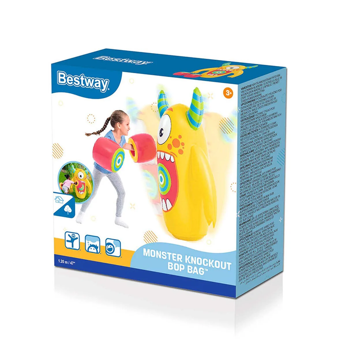 Bestway monstre gonflable de frappe 120 cm 3 ans interieur et jardin 52545 d140037965. Notre équipe Diaytar est une bande de dénicheurs compulsifs, toujours en quête du produit qui provoquera l'étincelle dans votre regard.