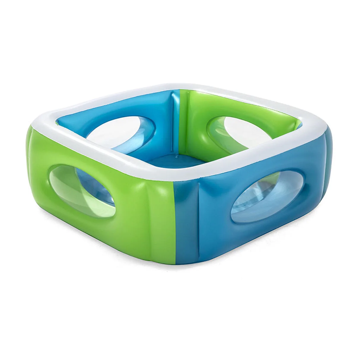 Bestway piscine gonflable avec hublots 168x168x56 cm 6 ans jardin 51132 d140034057. La mode selon Diaytar : audacieuse, accessible et toujours dans l'air du temps.