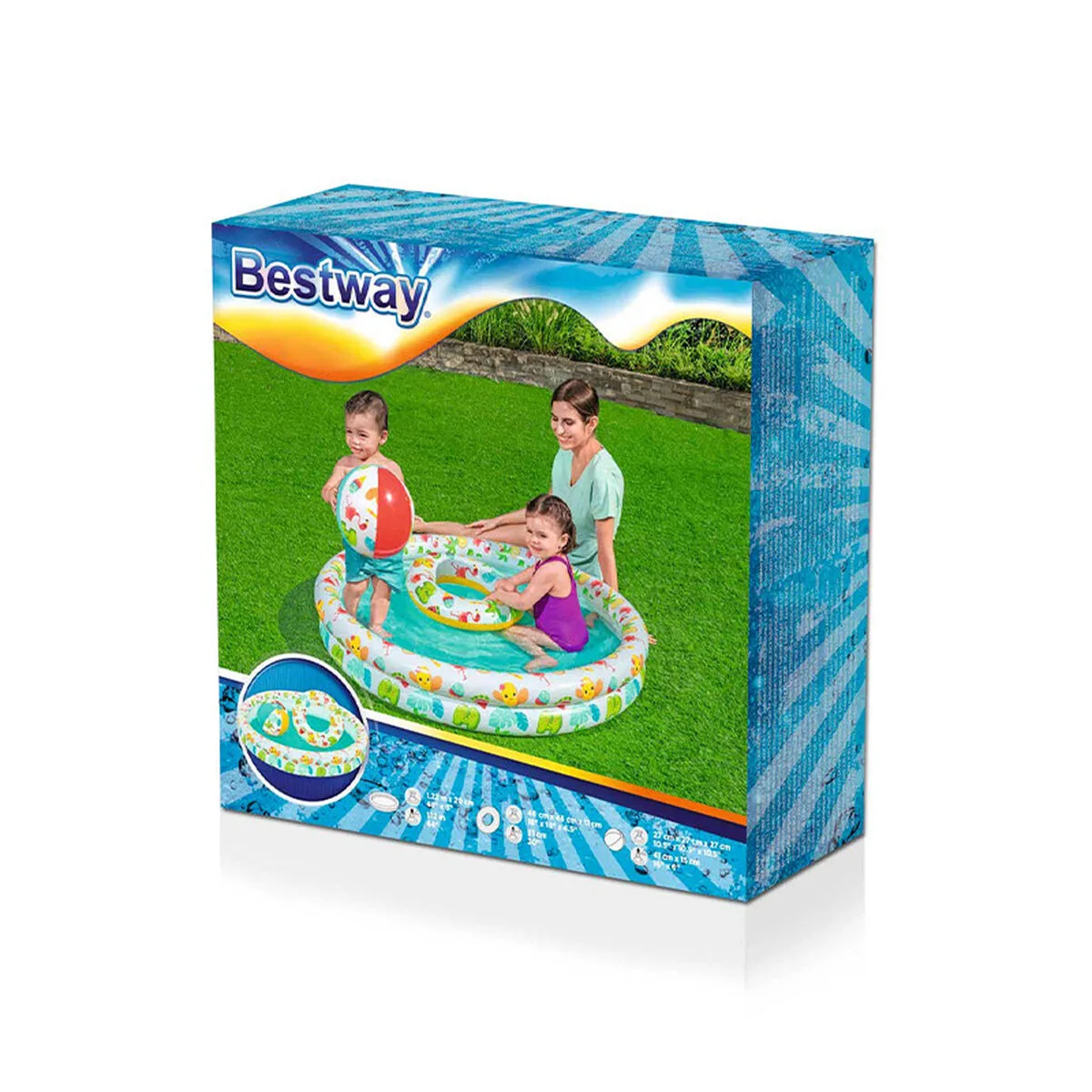 Bestway piscine gonflable enfant 2 anneaux ensemble 122x20 cm 2 ans jardin 51124 d140033813. Diaytar, c'est le point de rencontre entre les passionnés de belles technologies et les amateurs de décoration tendance