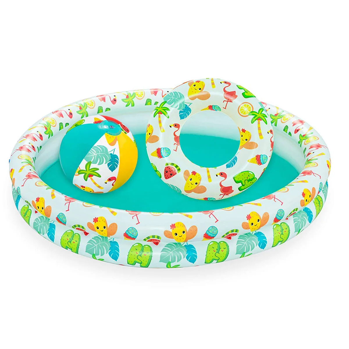Bestway piscine gonflable enfant 2 anneaux ensemble 122x20 cm 2 ans jardin 51124 d140033836. Diaytar, c'est la convergence entre votre style unique et notre sélection infinie de produits qui lui correspondent.