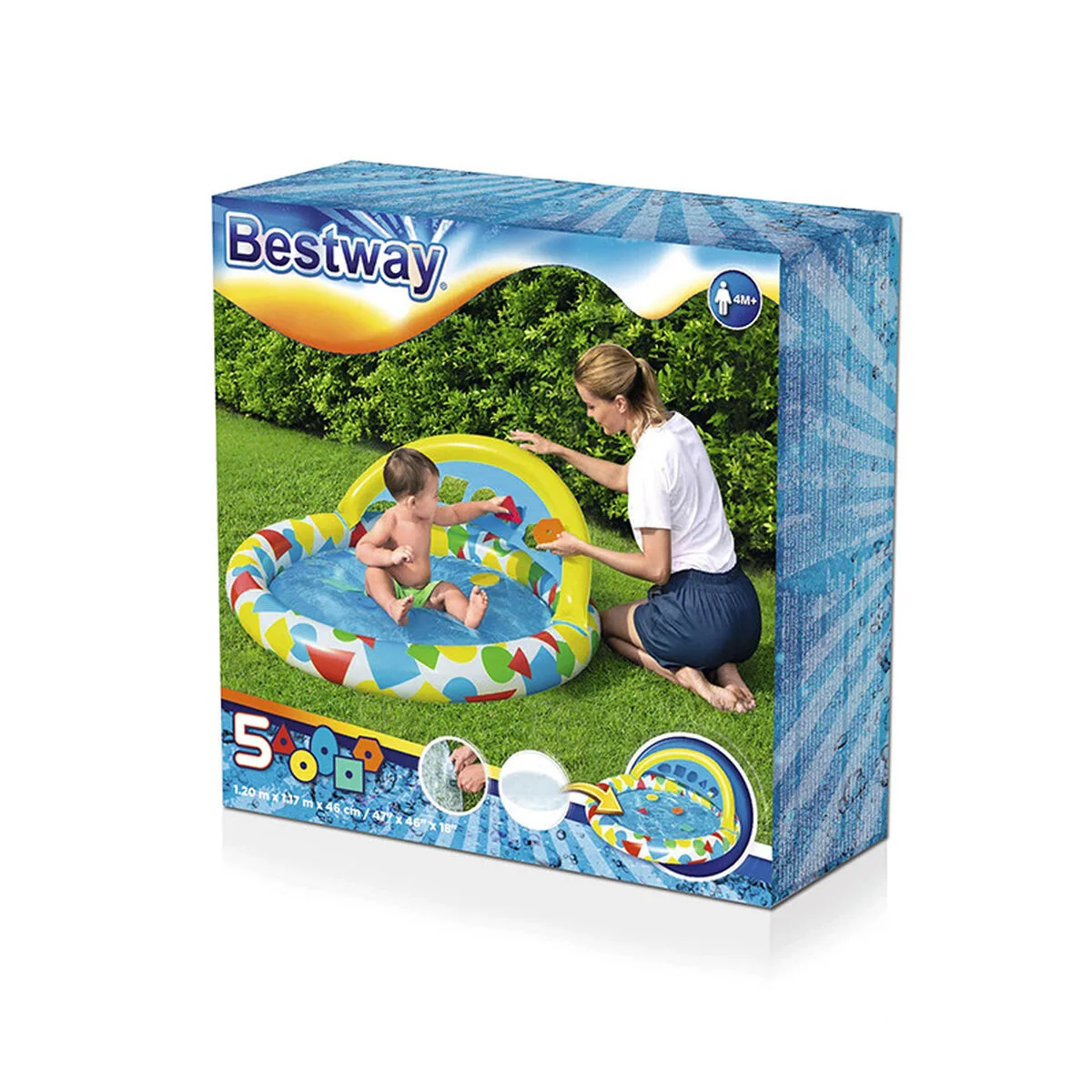 Bestway piscine gonflable infantile apprentissage 120x117x46 cm 4 mois jardin 52378 d140036710. Nous sommes fiers de vous présenter Diaytar, une plateforme où l'amour du produit général et tendance est roi