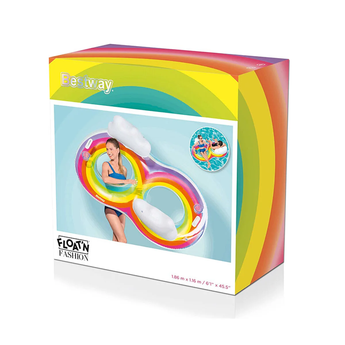 Bestway roue gonflable avec poignees et dossier 186x116 cm plage et piscine 43648 d140029884. Notre ambition chez Diaytar : être la source la plus fiable pour vos achats de produits généraux et high-tech tendance