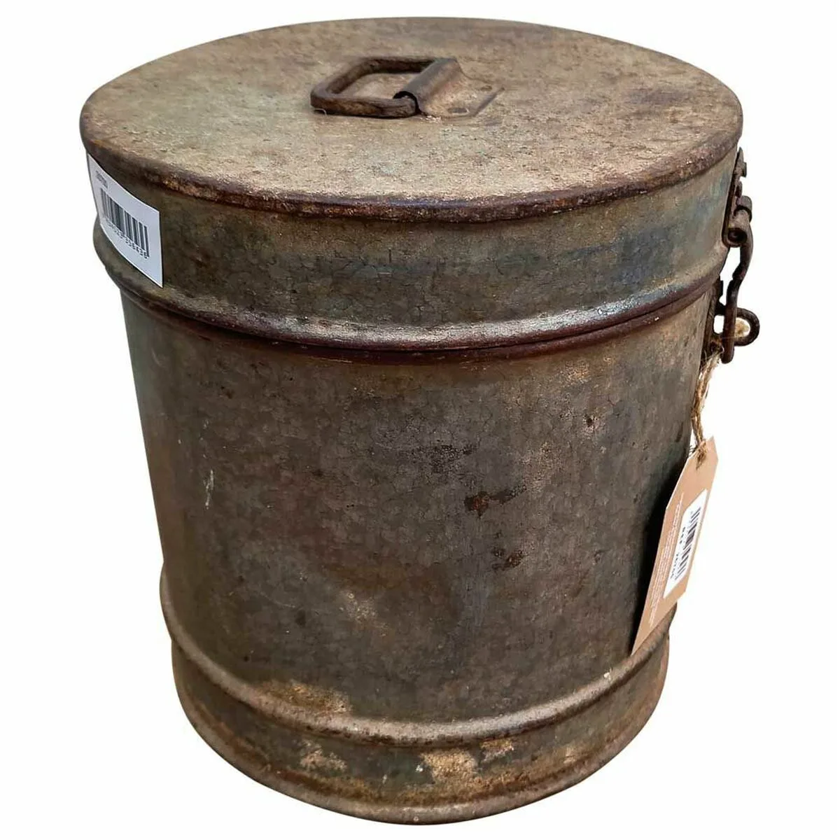 Bidon decoratif alexandra house living gris fer style artisanal 22 x 23 x 22 cm d163257312. Diaytar, le curateur de votre style de vie moderne, à travers une offre généraliste constamment renouvelée et actualisée