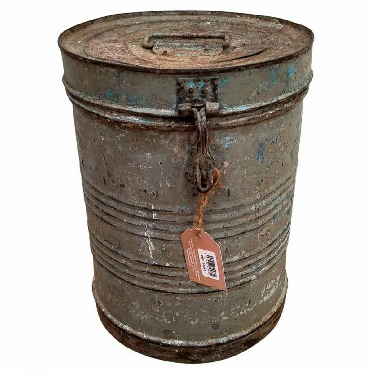 Bidon decoratif alexandra house living gris fer style artisanal 29 x 39 x 29 cm d163253794. Diaytar, c'est l'histoire d'une passion pour les bons produits, quels qu'ils soient, et du désir de les partager avec vous