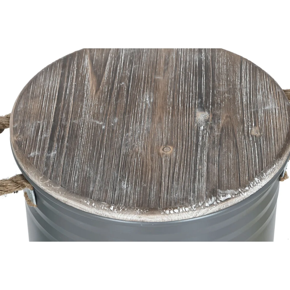 Bidon decoratif home esprit jaune vert gris brun fonce metal bois de paulownia vintage 38 x 38 x 48 cm 3 unites s305365784. Les dernières tendances mode vous attendent chez Diaytar !
