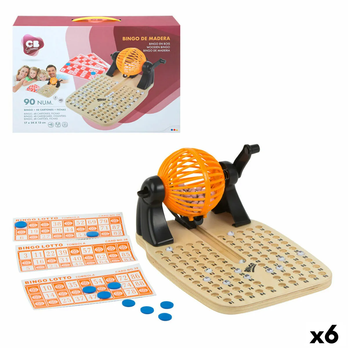 Bingo colorbaby bois plastique 6 unites s890041747. Diaytar, le nom qui garantit que chaque produit, du plus technologique au plus basique, a été choisi avec goût et exigence