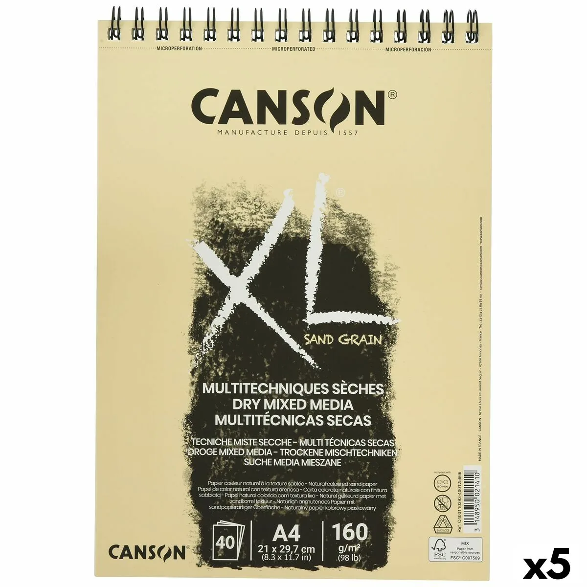 Bloc a dessin canson xl sand naturel a4 5 unites 40 volets 160 g m2 s842350352. L'ADN de Diaytar : un mélange éclectique et raffiné de produits qui parle aussi bien aux geeks qu'aux esthètes
