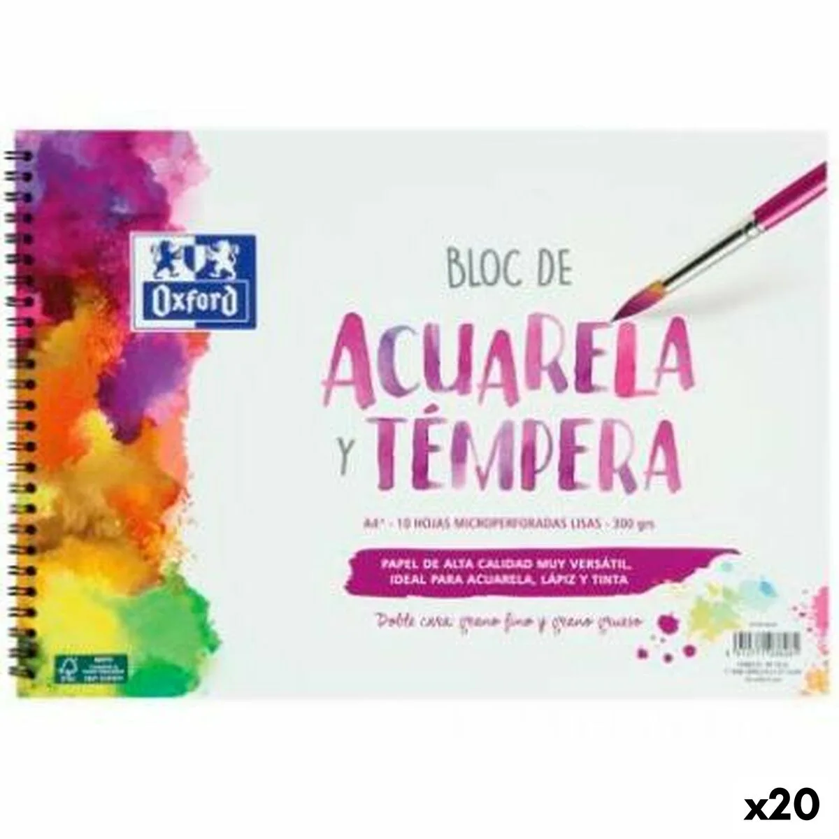 Bloc aquarelle oxford 10 volets 300 g m2 20 unites s843761976. Laissez-vous guider par Diaytar à travers la jungle des produits pour dénicher ceux qui méritent vraiment votre attention