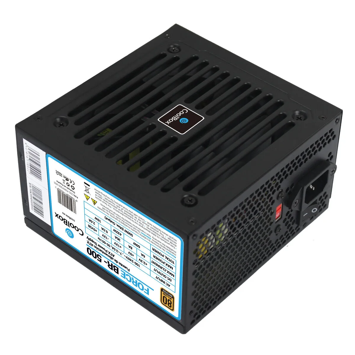 Bloc d alimentation coolbox force br 500 atx 80 plus bronze 500 w s5509430746. Diaytar révolutionne votre façon de faire du shopping en ligne !