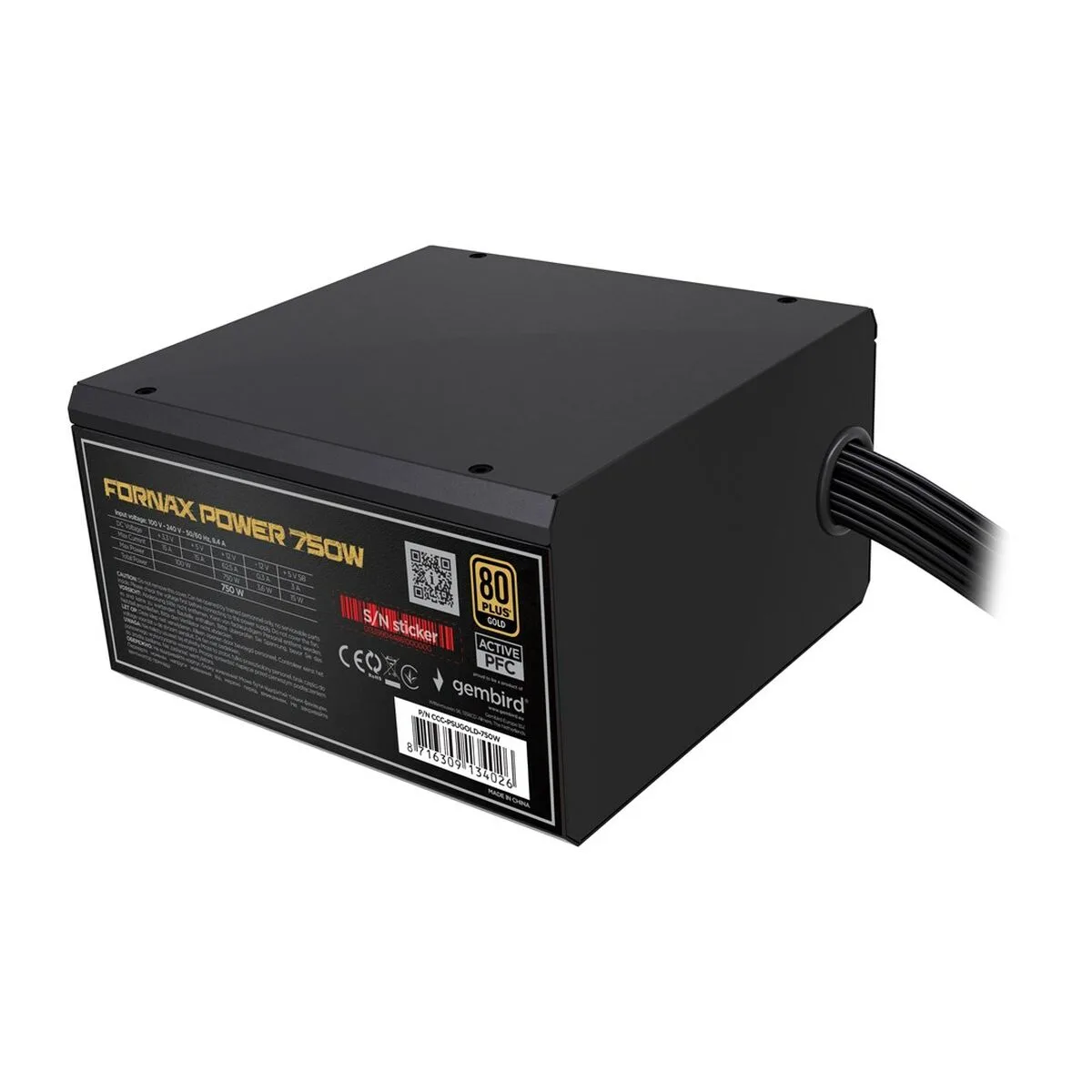 Bloc d alimentation gembird ccc psubronze 750w s9112227650. Diaytar, le nom qui garantit que chaque produit, du plus technologique au plus basique, a été choisi avec goût et exigence