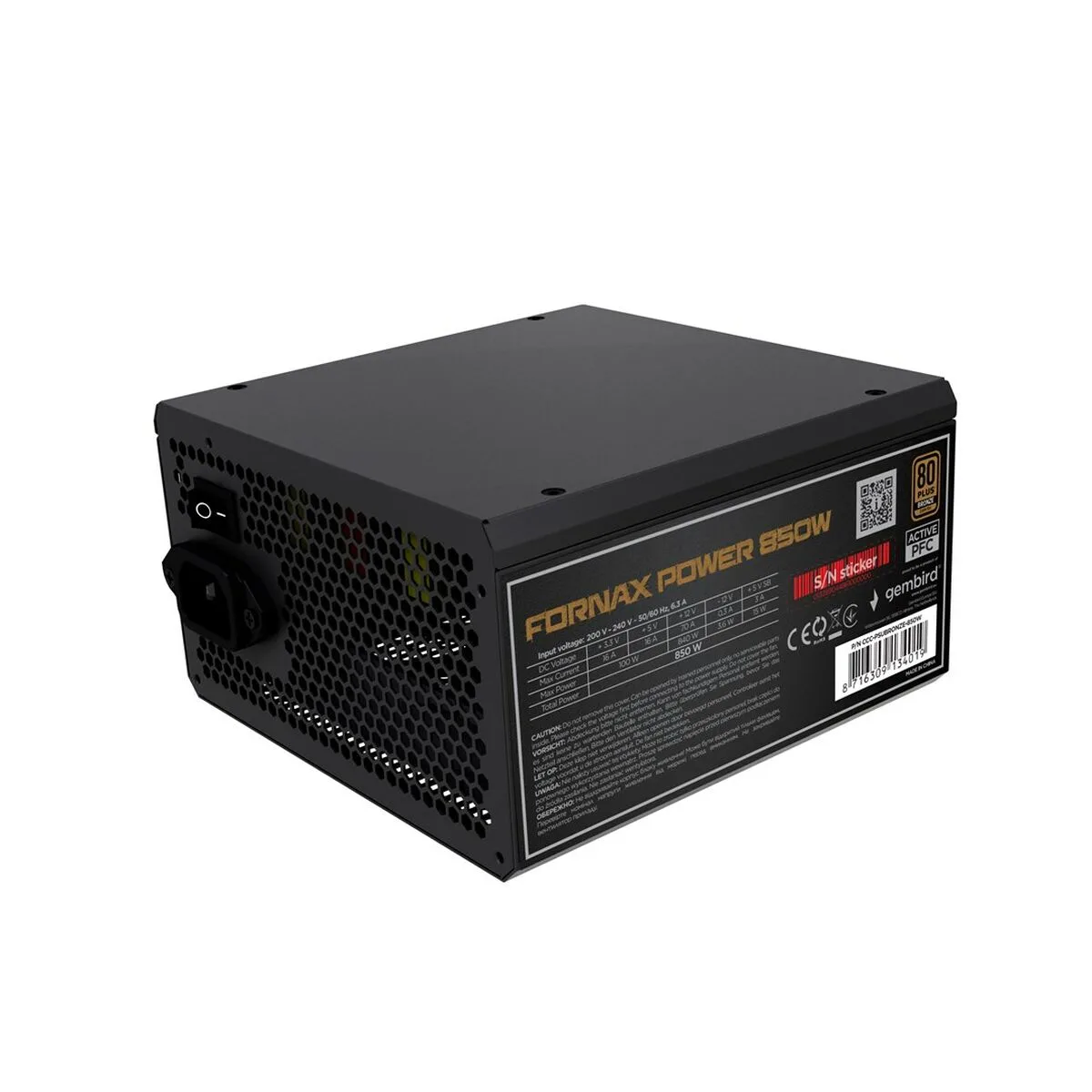 Bloc d alimentation gembird ccc psubronze 850w s9112227744. Bienvenue dans la famille Diaytar. Ici, on ne parle pas de clients, mais de co-créateurs d'un quotidien meilleur.