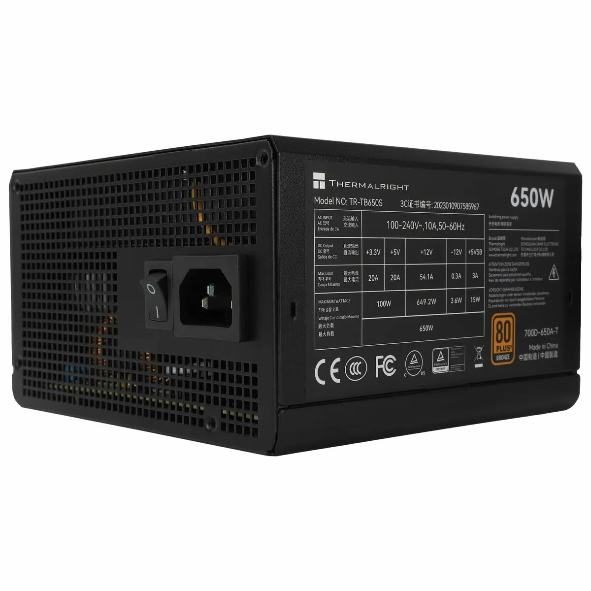 Bloc d alimentation thermalright tb650s atx 650 w 80 plus bronze s7101250588. Diaytar, le compagnon des esprits créatifs et exigeants en quête de produits généraux hors des sentiers battus