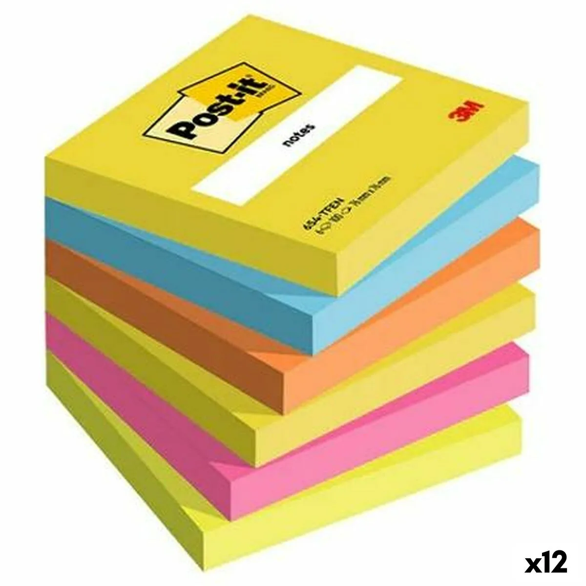 Bloc de notes post it 76 x 76 mm multicouleur 100 volets 12 unites s842620721. Explorez la galerie virtuelle Diaytar et laissez-vous séduire par nos produits généraux tendance et nos inventions électroniques exclusives