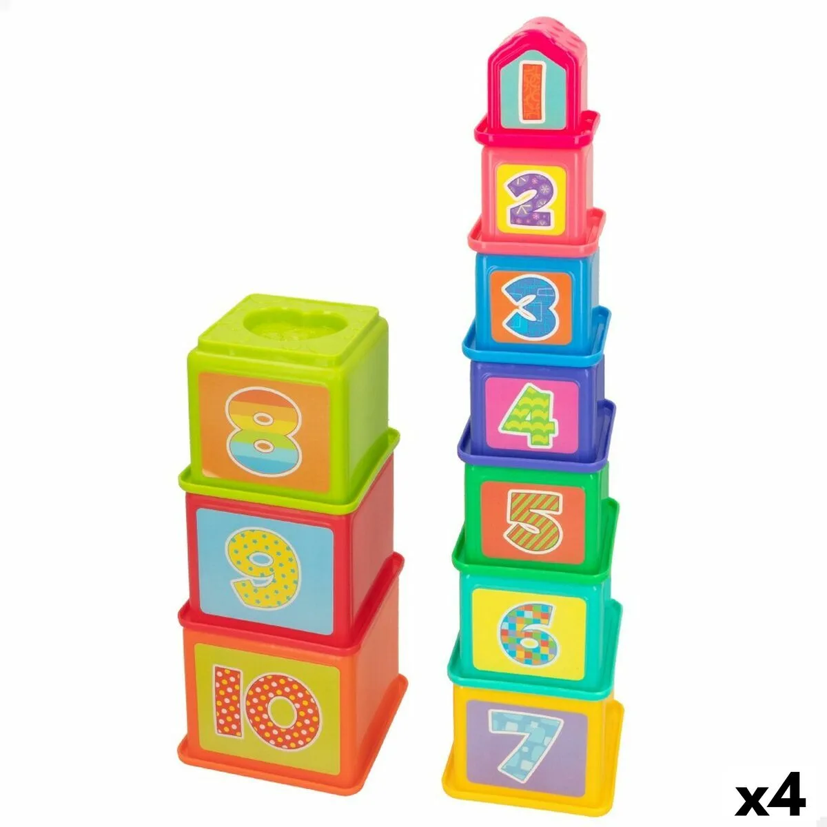 Blocs empilables playgo 4 unites 10 2 x 50 8 x 10 2 cm s890003182. Diaytar, c'est le sismographe des tendances : nous captons les vibrations du marché pour vous offrir le meilleur.