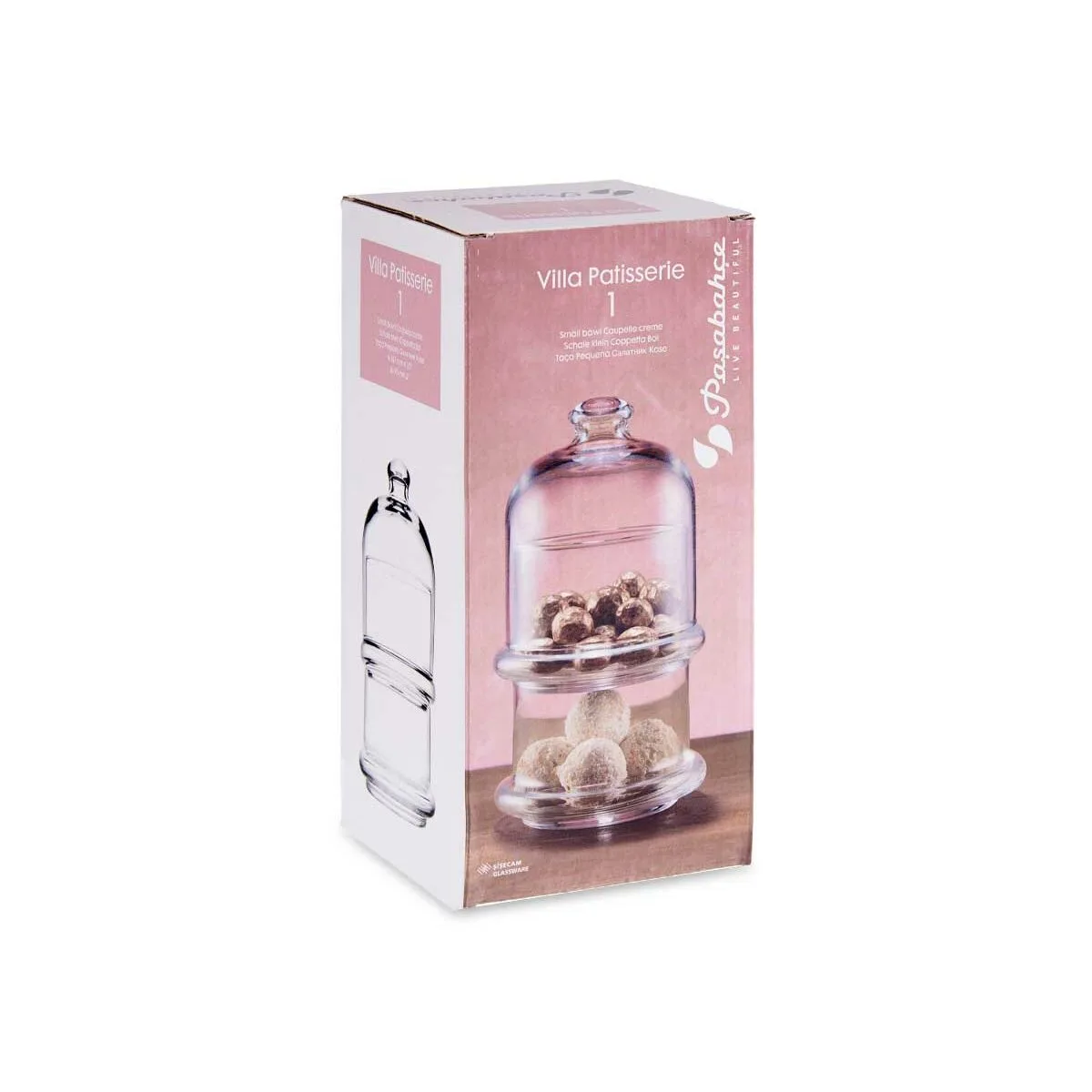 Bocal a biscuits pasabahce villa patisserie transparent verre 2 x 230 ml 9 x 16 5 x 9 cm chocolats s361048924. Du salon à la chambre, Diaytar habille votre intérieur avec élégance.