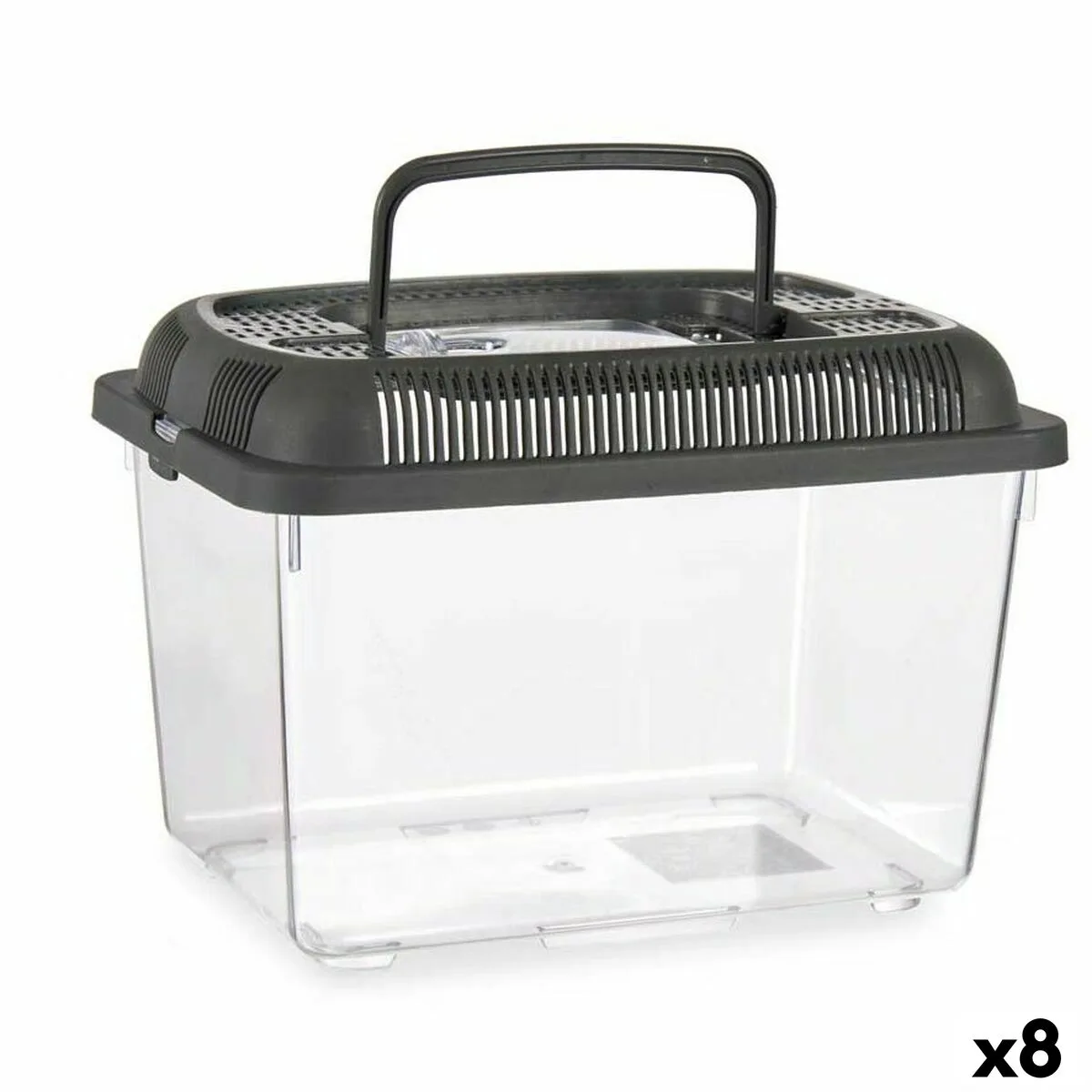 Bocal a poisson avec poignee grand gris plastique 7 l 20 x 20 x 30 cm 8 unites s362606260. Bienvenue chez Diaytar - Votre destination shopping pour tous vos besoins du quotidien !