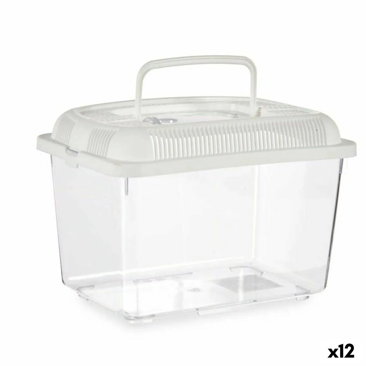 Bocal a poisson avec poignee moyen blanc plastique 3 l 17 x 16 x 24 cm 12 unites s362572578. Style et élégance se conjuguent parfaitement dans notre rayon mode Diaytar.