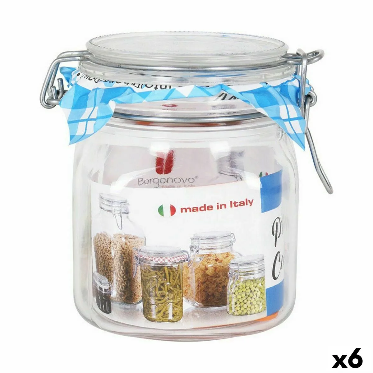 Bocal borgonovo 750 ml 10 x 10 x 13 cm 6 unites s222740914. Diaytar, l'art de mélanger les genres : trouvez l'équipement électronique parfait et l'objet déco qui lui correspondra