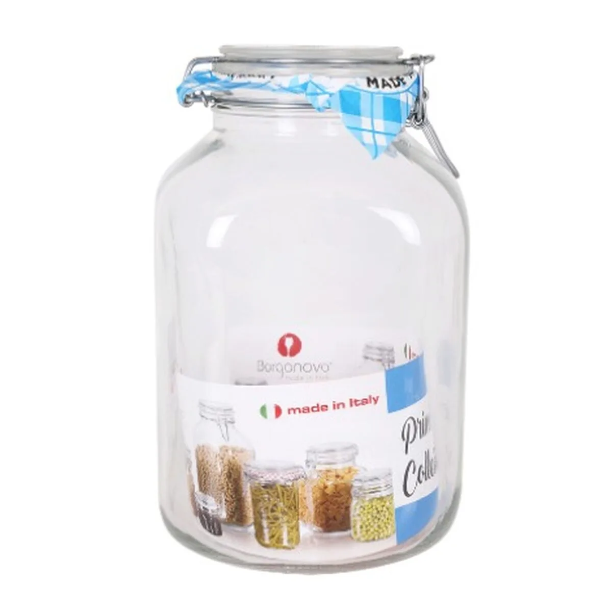 Bocal borgonovo hermetique transparent verre 4 25 l 14 5 x 14 5 x 26 cm 6 unites s222741477. Diaytar, c'est la vitrine ultime des produits qui comptent vraiment, ceux qui simplifient et embellissent existant.