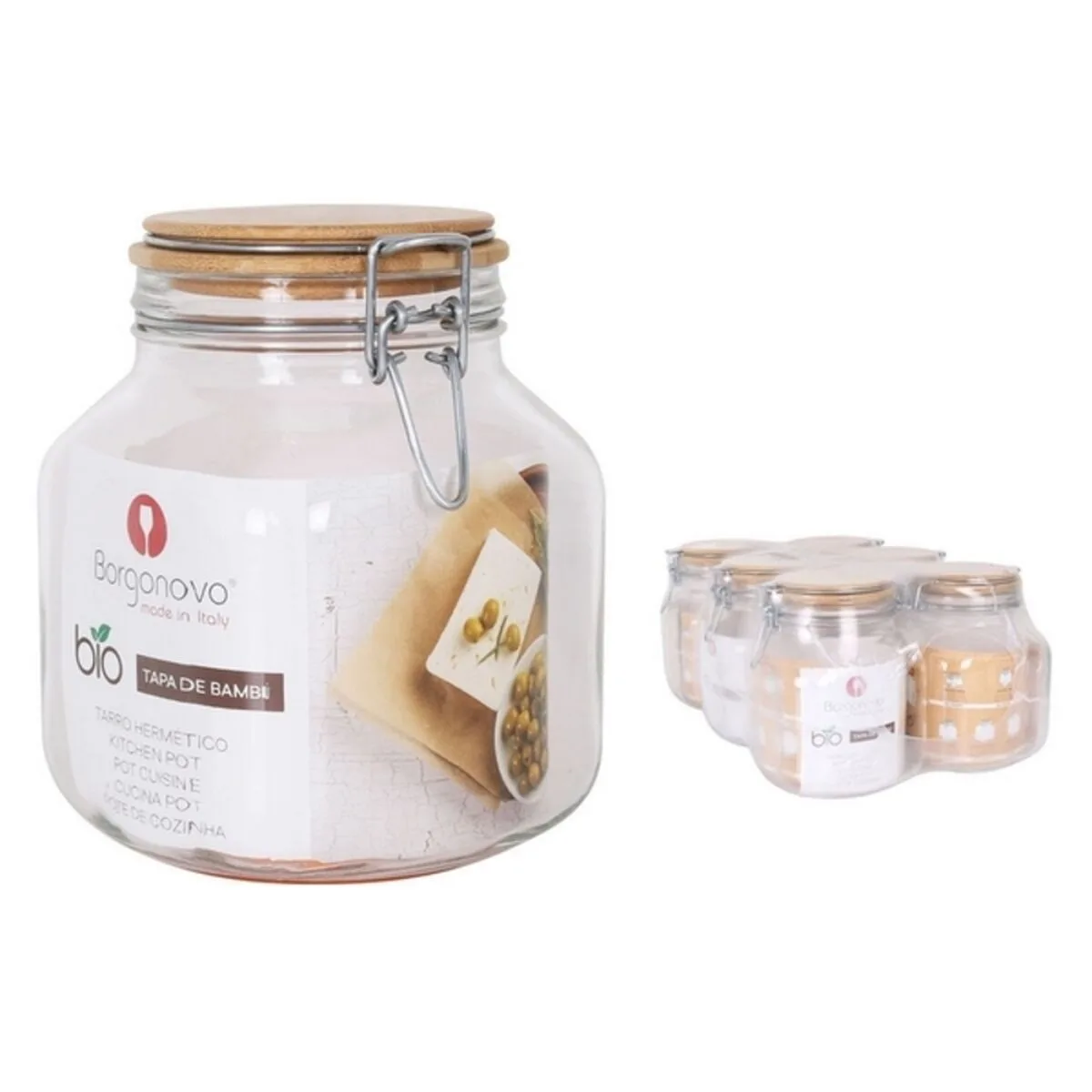 Bocal borgonovo primizie 1 7 l 12 x 12 x 17 cm s220831737. Diaytar, c'est l'histoire d'une passion pour les bons produits, quels qu'ils soient, et du désir de les partager avec vous