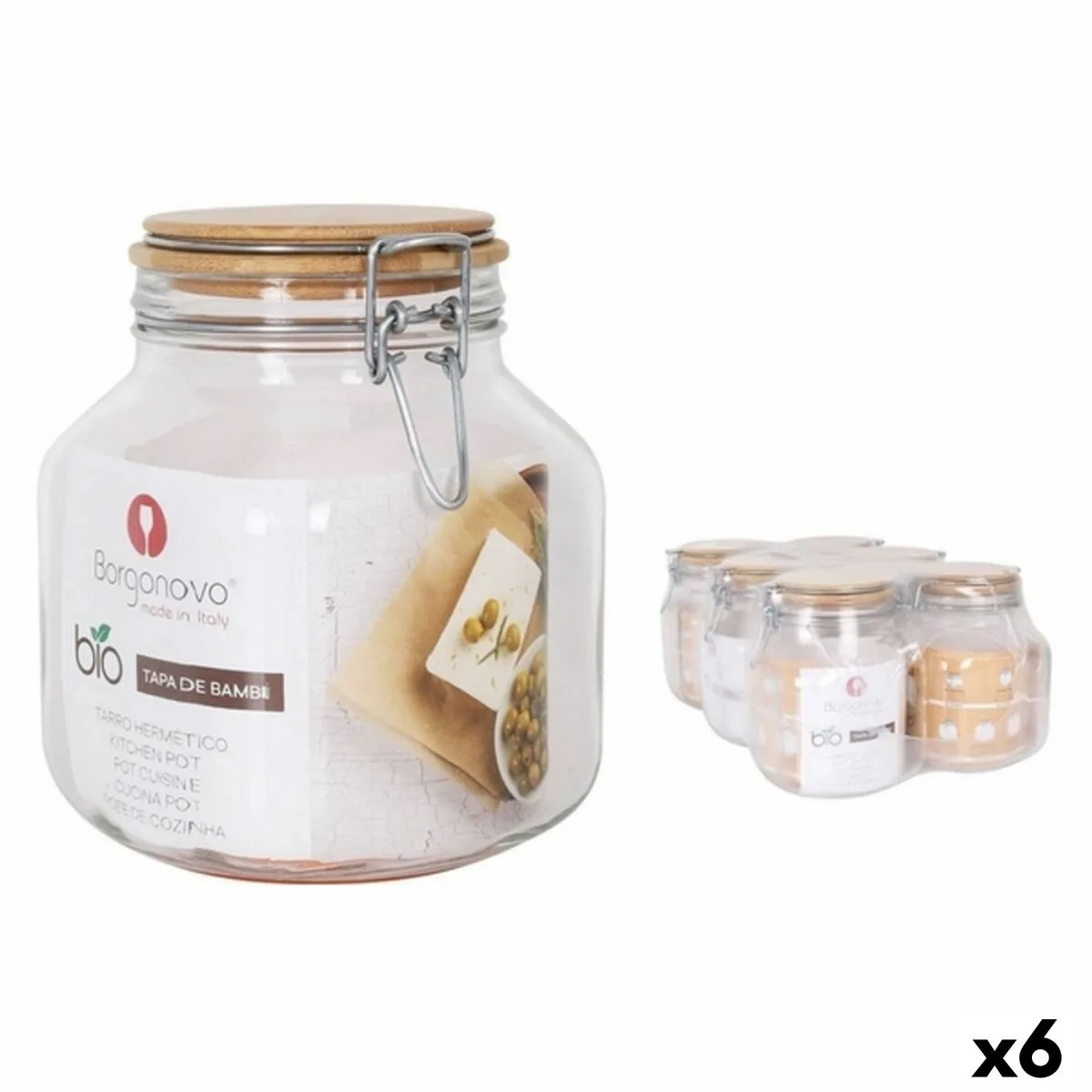 Bocal borgonovo primizie bambou 1 7 l 12 x 12 x 17 cm 6 unites s222741886. Bienvenue dans l'écosystème Diaytar, où chaque produit a été pensé pour s'intégrer parfaitement dans votre vie moderne