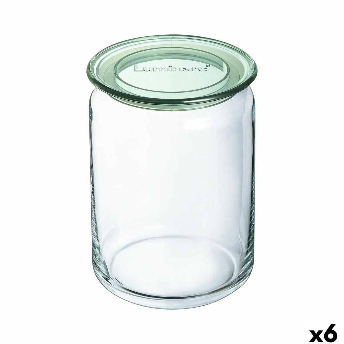 Bocal luminarc pure jar vert verre 1 l 6 unites s271221570. Transformez votre intérieur avec les produits déco Diaytar !