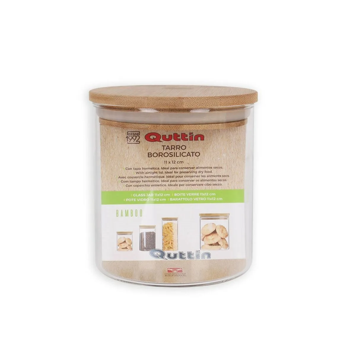 Bocal quttin silicone verre borosilicate 700 ml 12 unites s223236985. Diaytar réinvente votre quotidien avec des objets déco pleins de charme.