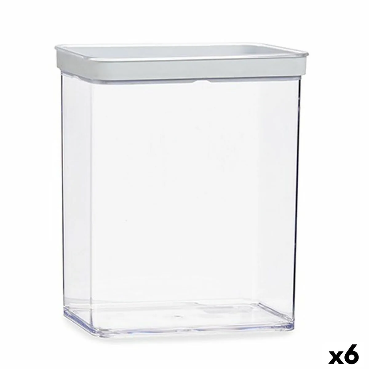 Bocal transparent silicone polystyrene abs 3 3 l 10 5 x 23 7 x 21 cm 6 unites s362531476. Diaytar révolutionne votre façon de faire du shopping en ligne !