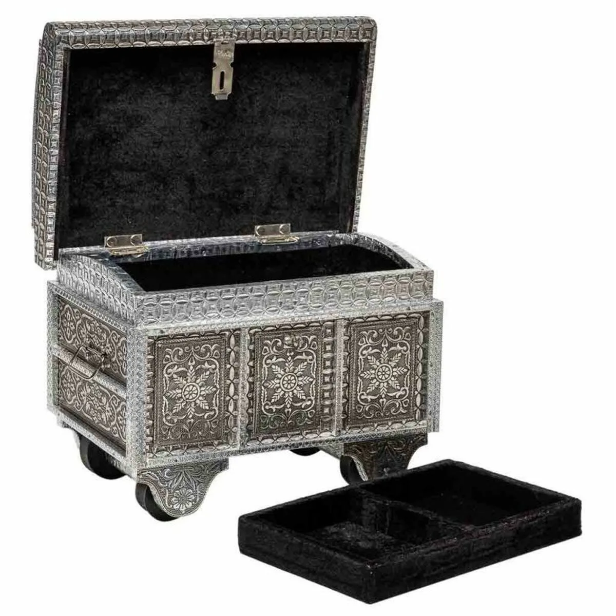 Boite a bijoux alexandra house living argente aluminium bois mdf 20 x 25 x 30 cm d163136335. Diaytar, c'est votre conseiller shopping personnel, toujours à l'affût des pépites qui correspondent à votre style de vie.