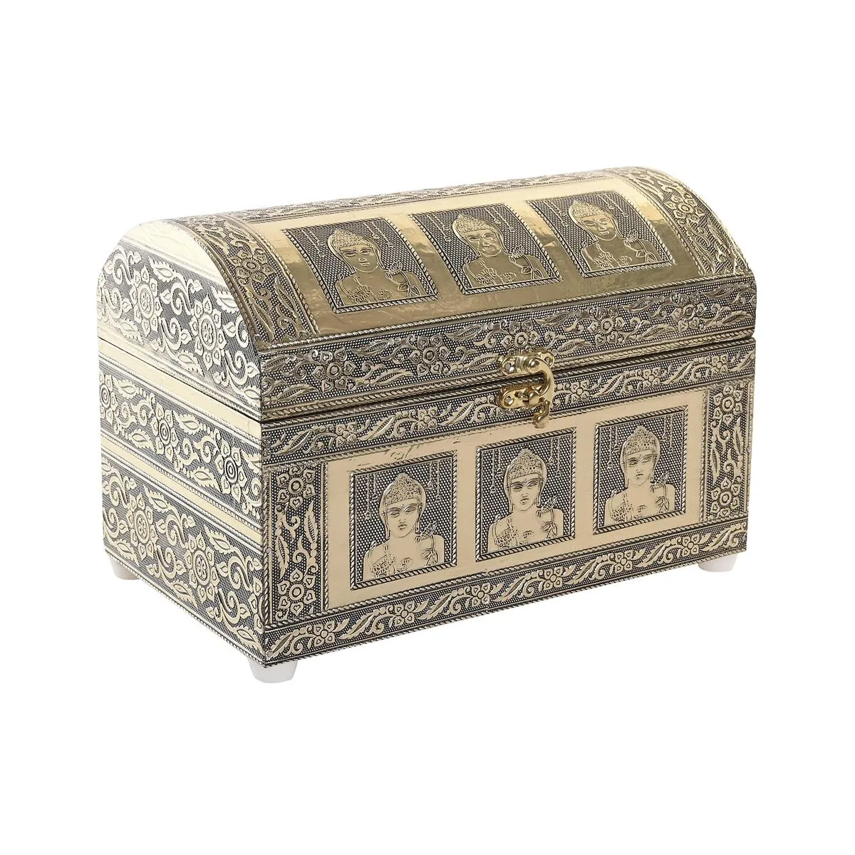 Boite a bijoux dkd home decor 25 x 15 5 x 18 cm champagne beige bois aluminium s303987476. Diaytar a été conçu pour ceux qui voient le shopping en ligne comme une source d'inspiration et de solutions pratiques