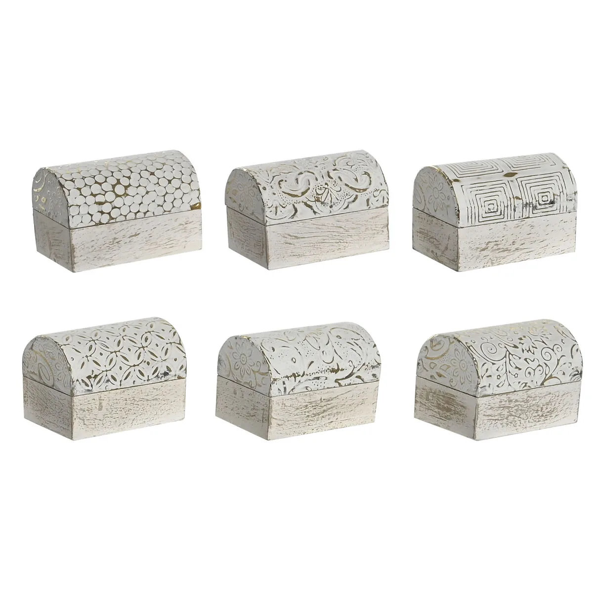 Boite a bijoux dkd home decor blanc dore aluminium bois de manguier 7 5 x 5 3 x 5 3 cm 6 unites s304376430. C'est officiel : Diaytar devient votre nouvelle addiction shopping. Des produits si bons, vous ne voudrez plus vous arrêter.