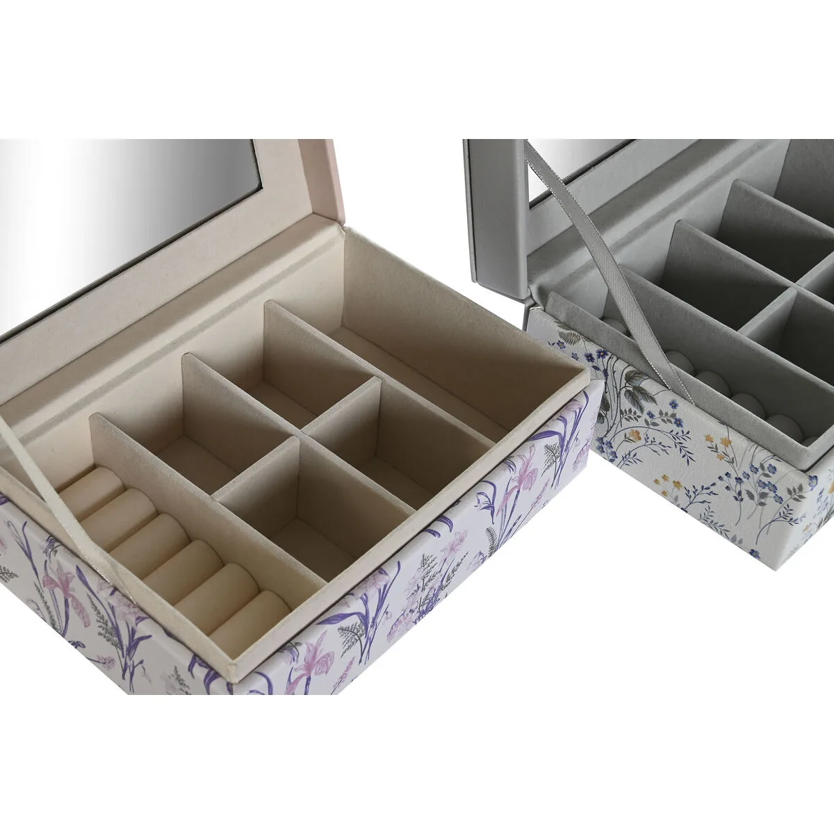 Boite a bijoux dkd home decor blanc gris lila polyurethane 18 x 12 5 x 7 5 cm 2 unites s304393288. Notre équipe chez Diaytar est votre équipe de choc, dévouée à débusquer les produits qui méritent votre attention.