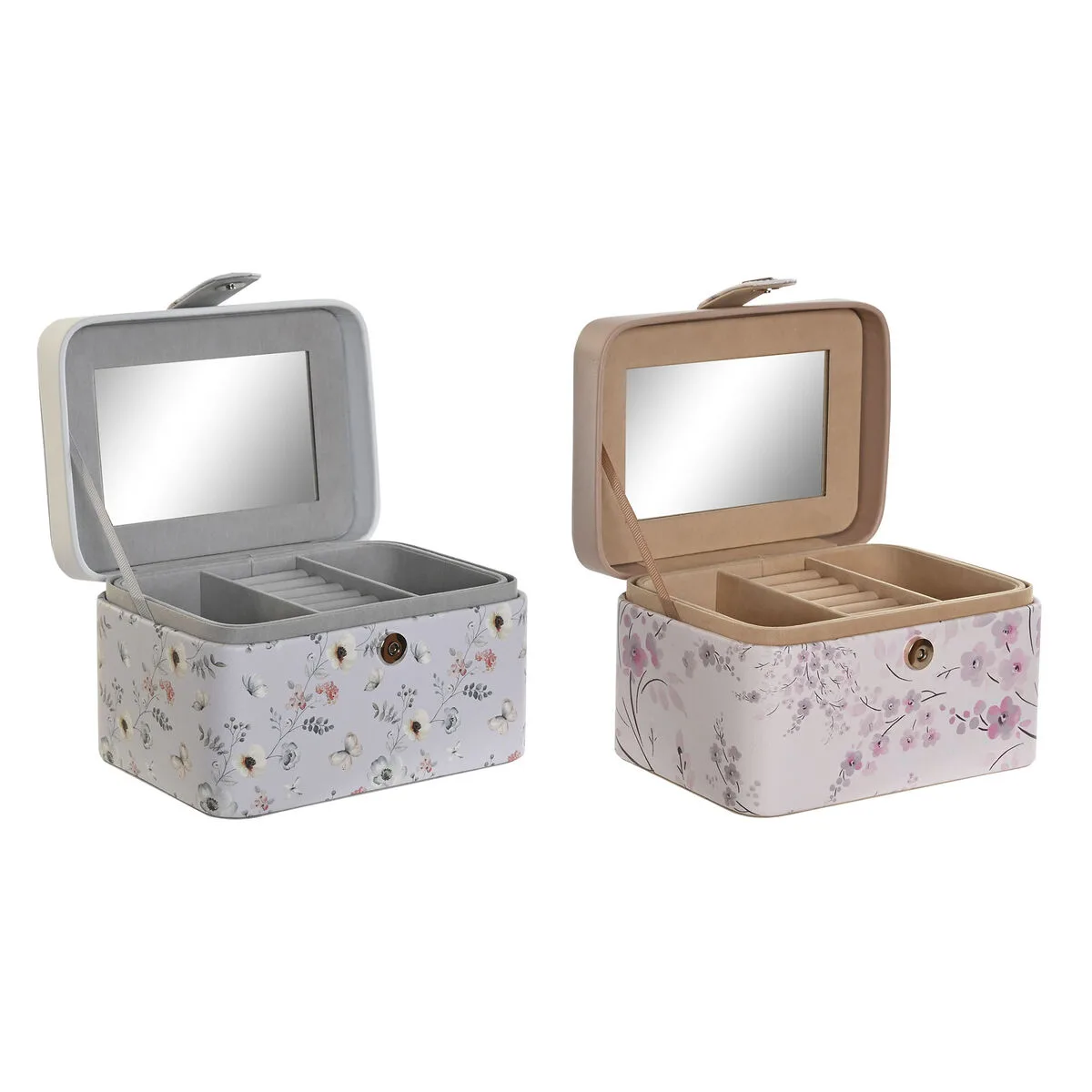Boite a bijoux dkd home decor bleu gris camel rose clair polyurethane miroir 17 x 12 x 10 cm 2 unites s304392150. Diaytar, c'est la solution élégante à tous vos problèmes du quotidien, et la source de nouvelles envies insoupçonnées.