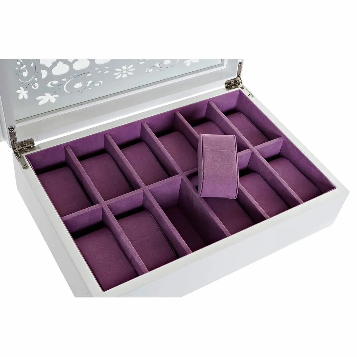 Boite a bijoux dkd home decor montres 29 x 20 x 9 5 cm verre lila blanc bois mdf s302033175. Diaytar, une destination où l'on vient pour un produit précis et où l'on reste pour l'étendue et la qualité de l'offre