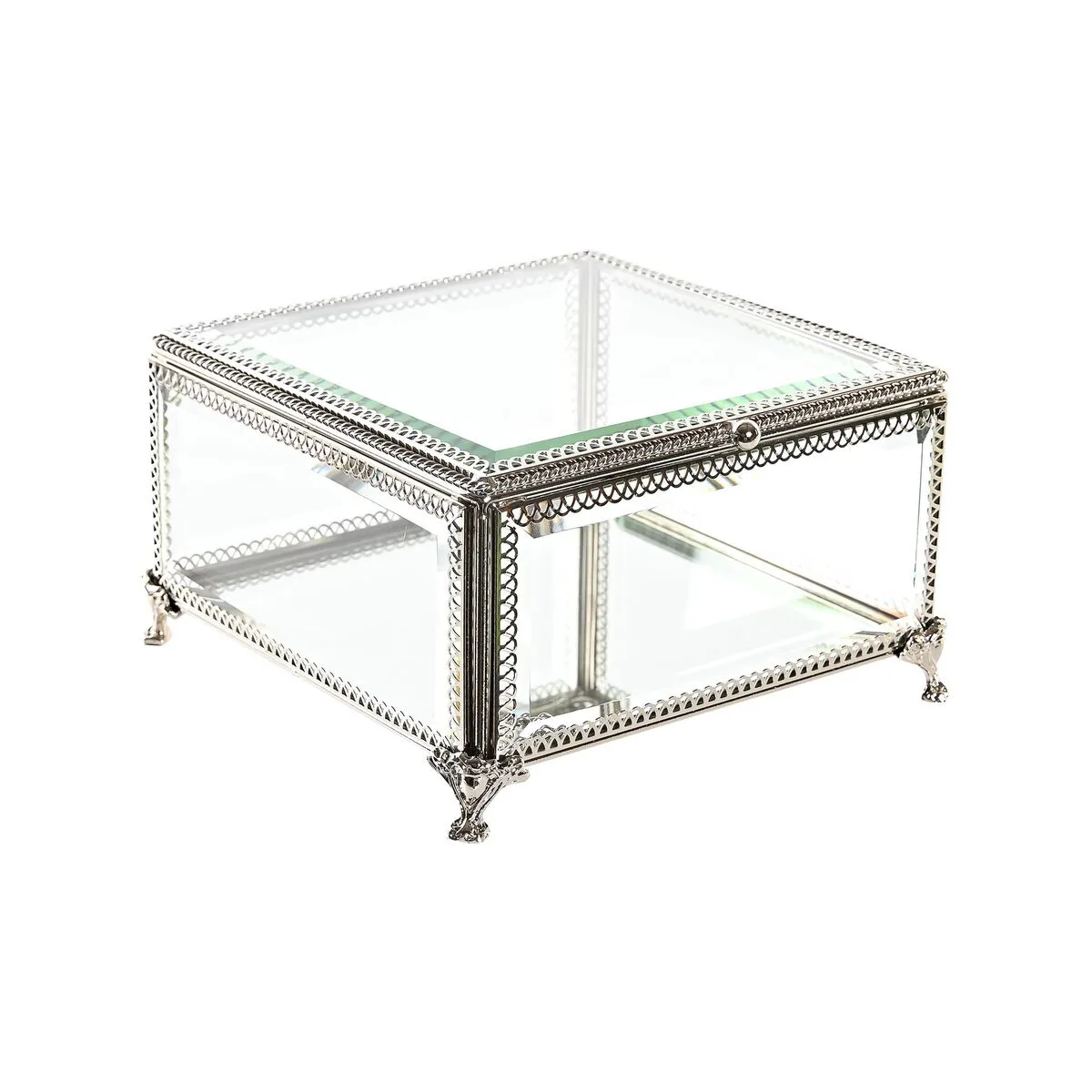 Boite a bijoux dkd home decor verre metal 16 x 16 x 10 cm argente transparent s303076295. L'expérience Diaytar : une interface fluide pour découvrir une multitude de produits alignés avec les tendances actuelles