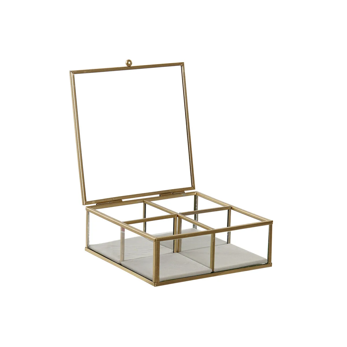 Boite a bijoux dkd home decor vert gris clair metal verre 15 x 15 x 5 5 cm 2 unites s303166650. Diaytar a bâti sa réputation sur un mélange parfait entre produits technologiques innovants et articles généraux de qualité supérieure