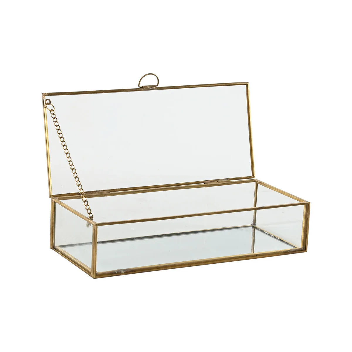 Boite a bijoux home esprit dore metal verre 23 x 10 x 5 5 cm s305909381. Nous sommes les archéologues du produit parfait. Diaytar exhume pour vous les trésors cachés du marché.