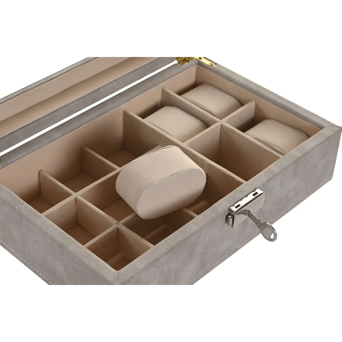 Boite a bijoux home esprit marron gris polyurethane bois mdf 25 00 x 16 5 x 8 cm s306145583. Diaytar, c'est la solution élégante à tous vos problèmes du quotidien, et la source de nouvelles envies insoupçonnées.