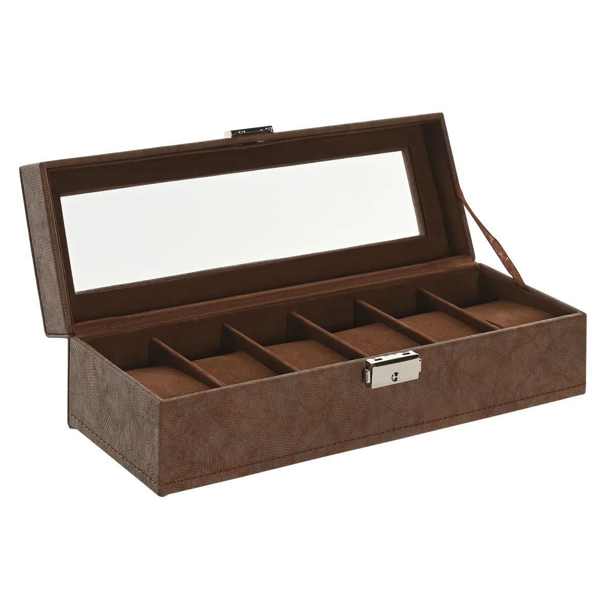 Boite a bijoux home esprit marron polyurethane verre bois mdf 30 x 10 x 8 cm s306145897. Diaytar, le nom qui garantit que chaque produit, du plus technologique au plus basique, a été choisi avec goût et exigence