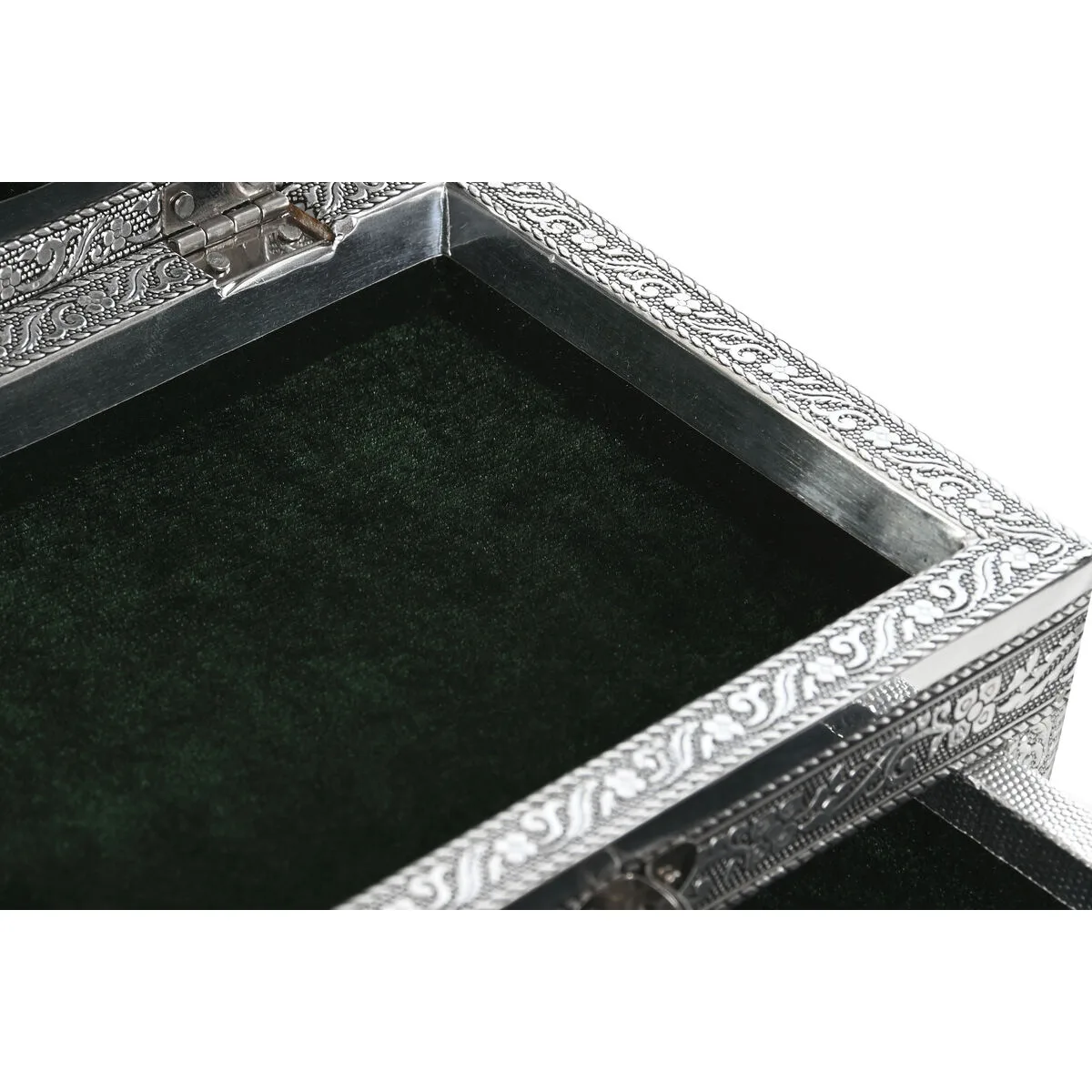 Boite a bijoux home esprit vert argente bois aluminium 17 5 x 12 5 x 8 5 cm s305555881. Diaytar Fashion : Soyez à la pointe de la mode avec nos collections exclusives.