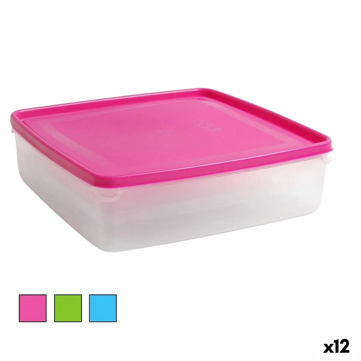 Boite a lunch carre 24 x 24 x 7 cm 12 unites s222790381. Découvrez la diversité Diaytar : une infinité de produits pour la maison, le travail, les loisirs, tous dans l'air du temps