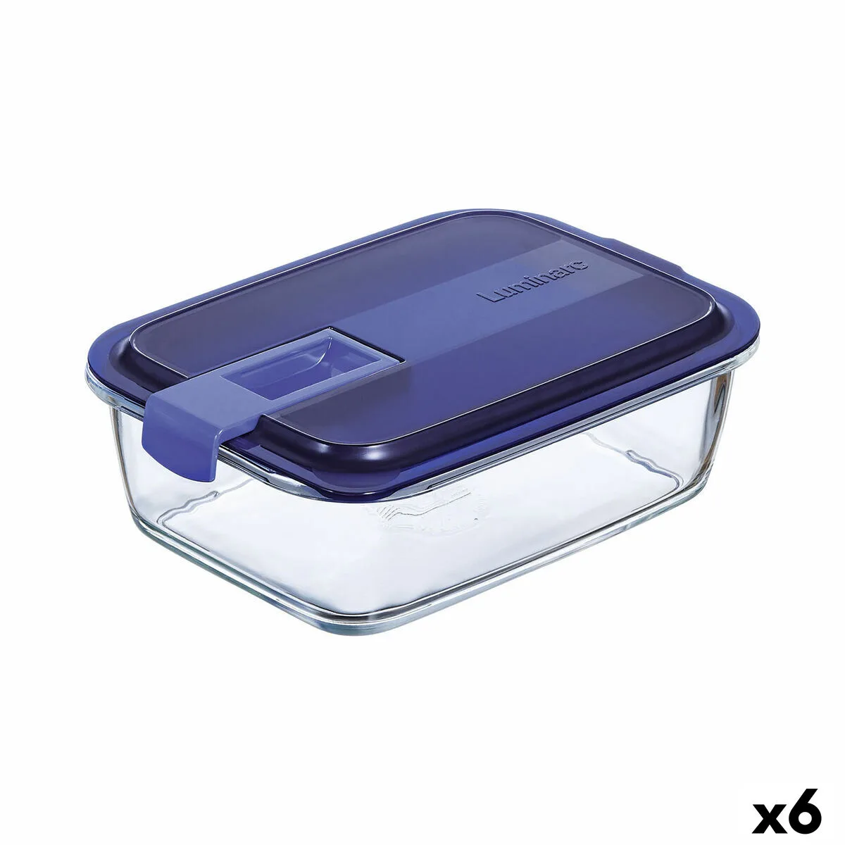 Boite a lunch hermetique luminarc easy box bleu verre 6 unites 1 22 l s270745061. Diaytar anticipe les tendances pour vous offrir le meilleur de la mode.