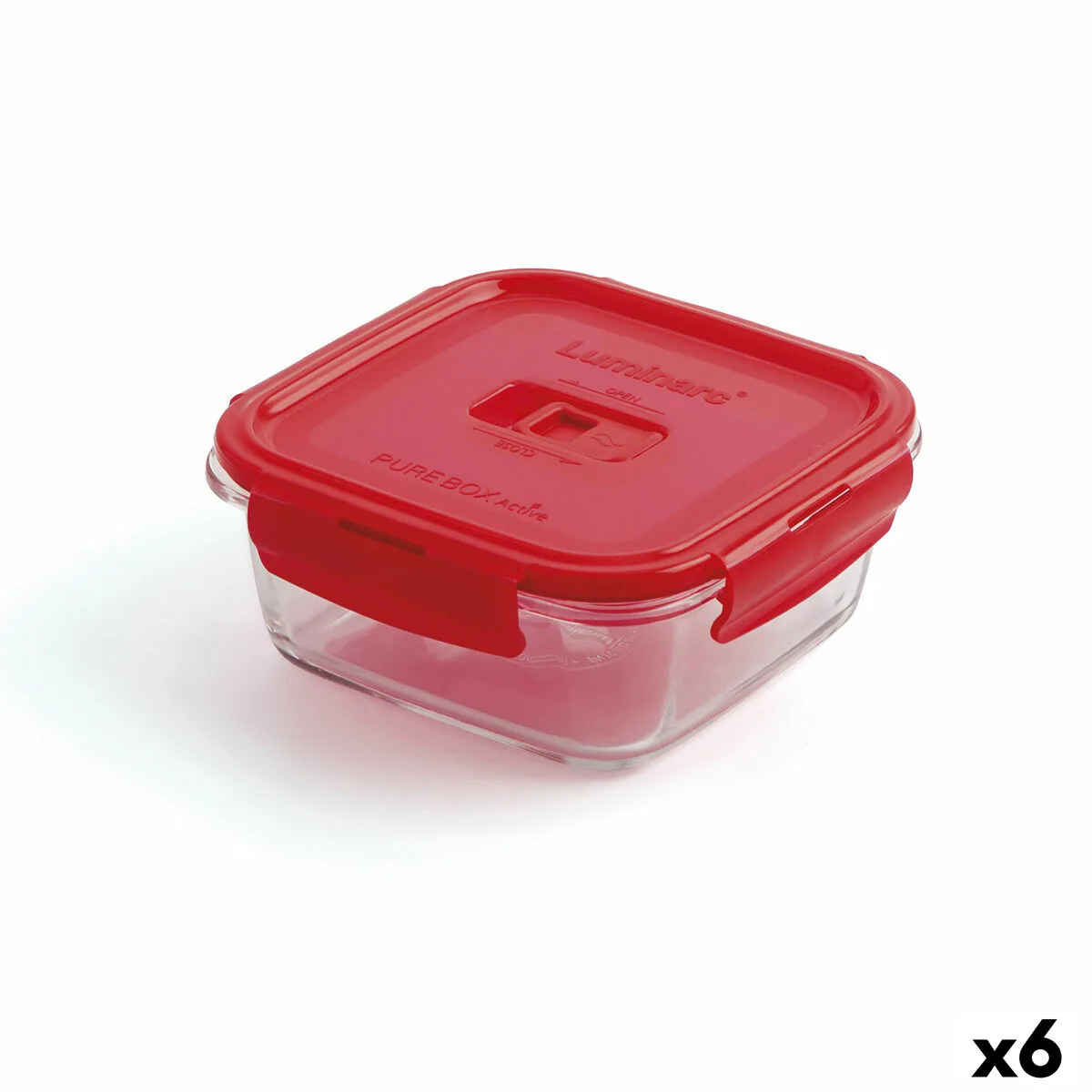 Boite a lunch hermetique luminarc pure box 760 ml rouge verre 6 unites s270685093. Diaytar, c'est le sismographe des tendances : nous captons les vibrations du marché pour vous offrir le meilleur.