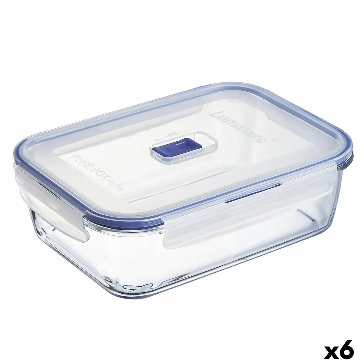 Boite a lunch hermetique luminarc pure box active 22 x 16 cm 1 97 l bicolore verre 6 unites s270907089. L'ADN de Diaytar : un mélange éclectique et raffiné de produits qui parle aussi bien aux geeks qu'aux esthètes