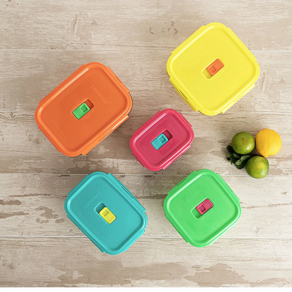 Boite a lunch hermetique luminarc pure box holy bicolore verre 820 ml 6 unites s271115776. Diaytar, c'est l'assurance de produits qui durent, tant dans leur construction que dans leur style intemporel.