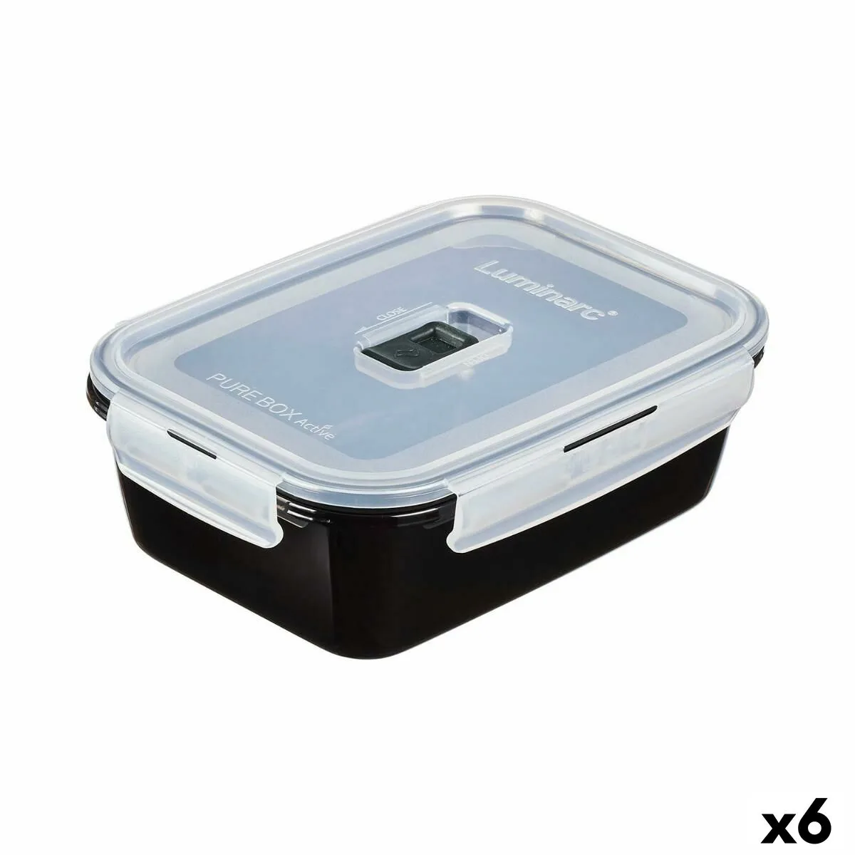 Boite a lunch hermetique luminarc pure box noir 1 22 l verre 6 unites s270995371. Diaytar, le compagnon idéal de votre vie connectée et stylée, à travers une offre généraliste sans équivalent
